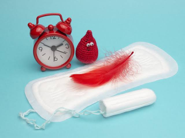 “The menstrual cycle”A process of being&nbsp;women.